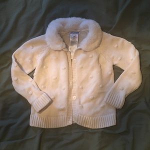 Jacadi cream cardigan